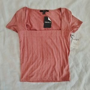 Forever 21 Square Neck Top
